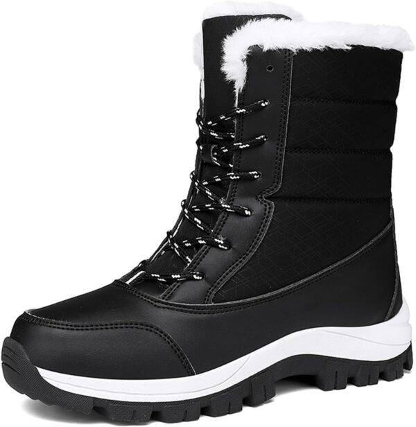 Snow Boots - Velvet and Cotton - Women