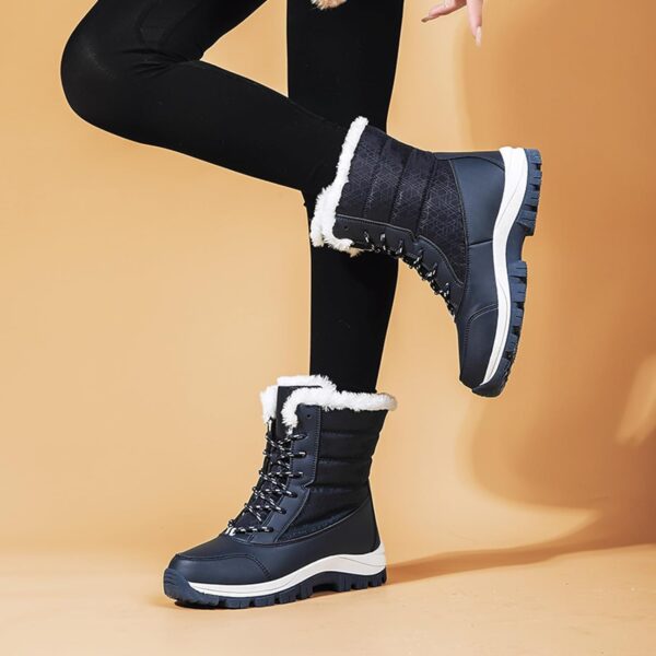 Snow Boots - Velvet and Cotton - Women