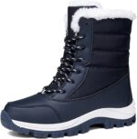 Snow Boots - Velvet and Cotton - Women
