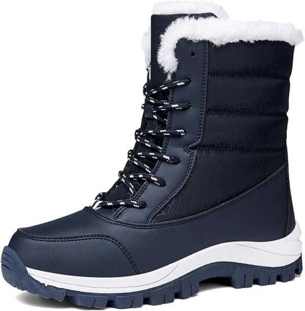 Snow Boots - Velvet and Cotton - Women
