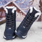 Snow Boots - Velvet and Cotton - Women