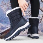 Snow Boots - Velvet and Cotton - Women