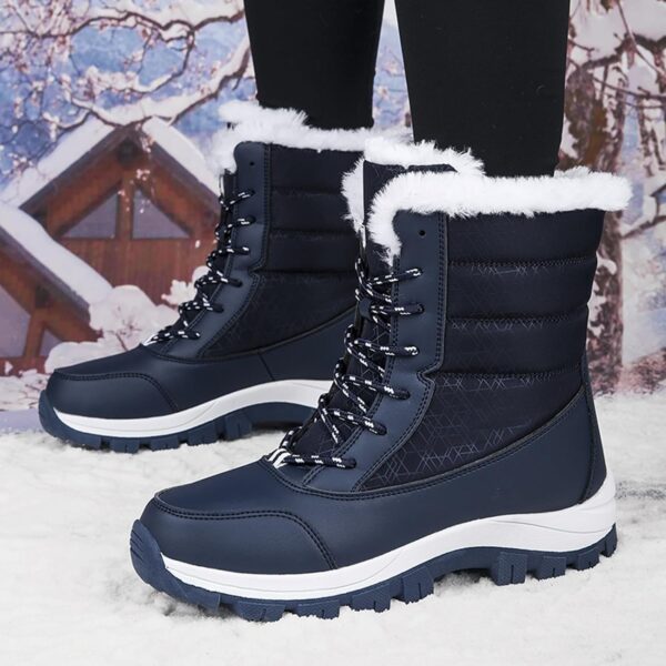 Snow Boots - Velvet and Cotton - Women